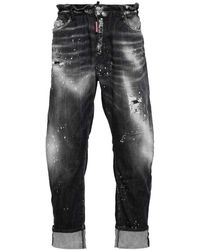 DSquared² - Big Brother Distressed-finish Jeans - Lyst