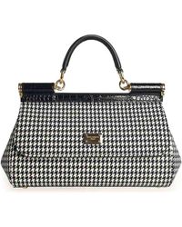 Dolce & Gabbana - Medium Wool Blend Bag - Lyst