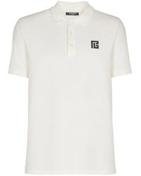 Balmain - Cotton Classic Short Polo - Lyst