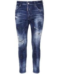 DSquared² - Cotton Denim Jeans - Lyst