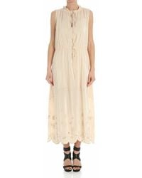 See By Chloé - Silk Color Dress - Lyst