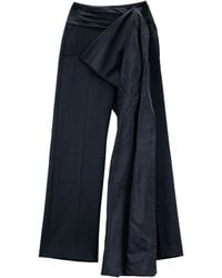 KARL LAGERFELD - Karl Studio Taffeta Bow Pants - Lyst