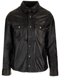 Giorgio Brato - Leather Shirt - Lyst