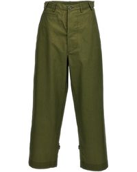 KENZO - Oversized Straight Pants - Lyst
