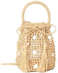 Alanui - Precious Moments Rafia Bucket Bag - Lyst
