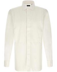 Finamore 1925 - Napoli Classic Tuxedo Shirt - Lyst