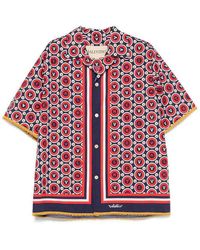 Valentino - 'Bulles Royales' Bowling Shirt - Lyst
