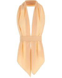 Alberta Ferretti - Scarf-Effect Top - Lyst