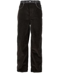 Bottega Veneta - Wide-Leg Cotton Corduroy Trousers - Lyst