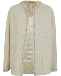N°21 - Oversize Tweed Jacket - Lyst