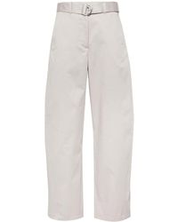 MSGM - Pants With Belt - Lyst