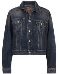 Balenciaga - Off-Shoulder Jacket - Lyst
