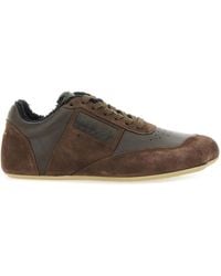 MM6 by Maison Margiela - Leather Sneaker - Lyst