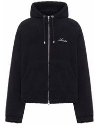 Amiri - Bones Fleece Zip Hoodie - Lyst