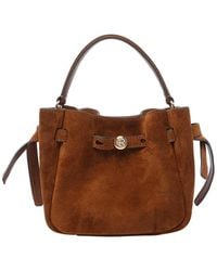 Tory Burch - Mini Romy Suede Bucket Bag - Lyst