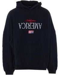 Willy Chavarria - Welcome To America Hoodie - Lyst