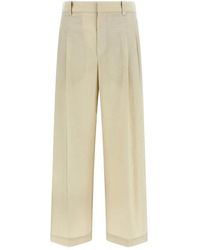 Brunello Cucinelli - Cotton Polyamide Pants - Lyst