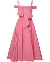 Patou - Pink Polyester Dress - Lyst