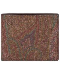 Etro - Arnica Bi-Fold Wallet - Lyst
