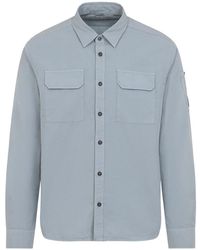 C.P. Company - Cp Company Organic Gabardine Shirt - Lyst