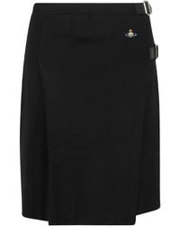 Vivienne Westwood - Alex Wool Kilt Skirt - Lyst
