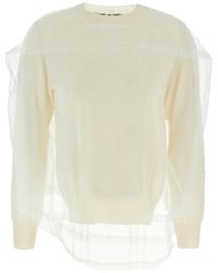 Comme des Garçons - Tulle Sweater - Lyst