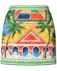 Casablancabrand - Multicolor Polyester Skirt - Lyst