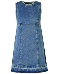 Moschino - Jeans Polyester Blend Dress - Lyst