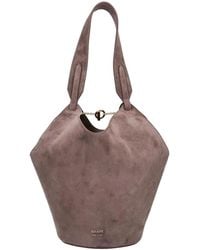 KHAITE - Mini Lotus Tote Bag - Lyst