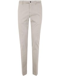Incotex - Cotton Classic Trousers - Lyst