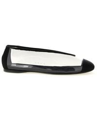 Moschino - Pvc Ballet Flats - Lyst