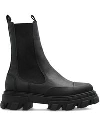 Ganni - Chelsea Boots Made Of Eco Leather - Lyst