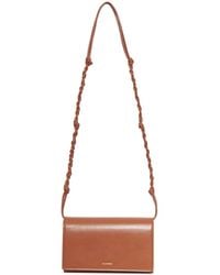 Jil Sander - Tangle Wallet With Shoulder Strap - Lyst