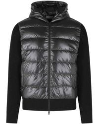 Moncler - Tricot' Virgin Wool Cardigan - Lyst