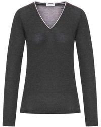 Brunello Cucinelli - Suéter Cuello Redondo - Lyst