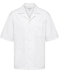 Bottega Veneta - Cotton Short Sleeve Shirt - Lyst