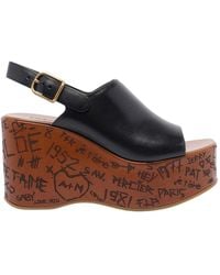 Chloé - Maxime Wedge Sandal - Lyst