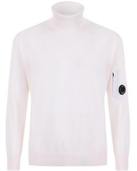 C.P. Company - Wool Blend Turtleneck - Lyst