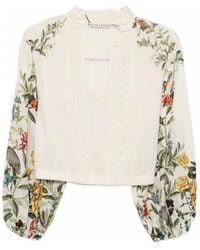 Alice + Olivia - Camicetta Corta Cassie - Lyst