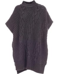 Vivetta - High Neck Poncho - Lyst