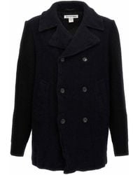 Comme des Garçons - Double-Breasted Wool Coat - Lyst