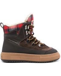 DSquared² - Lace-Up High Top Boots - Lyst