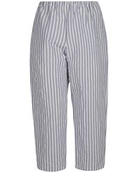 Apuntob - Linen And Cotton Blend Trousers - Lyst