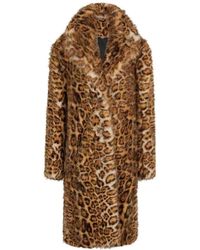 Rabanne - Leopard Print Faux Fur - Lyst