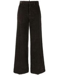 DSquared² - Wide-Leg Corduroy Trousers - Lyst