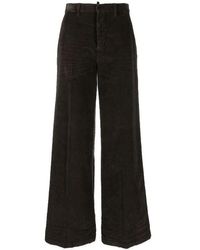 DSquared² - Wide-leg Corduroy Trousers - Lyst