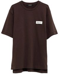 Jacquemus - Logo Patch T-Shirt - Lyst