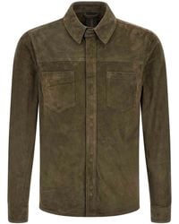 Giorgio Brato - Suede Shirt Gloves - Lyst