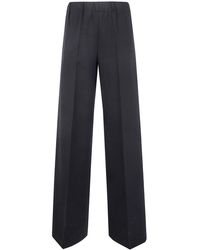 Liviana Conti - Ethan Wide Jersey Trousers - Lyst