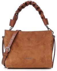 Coccinelle - Small Boheme Suede And Leather Bag - Lyst